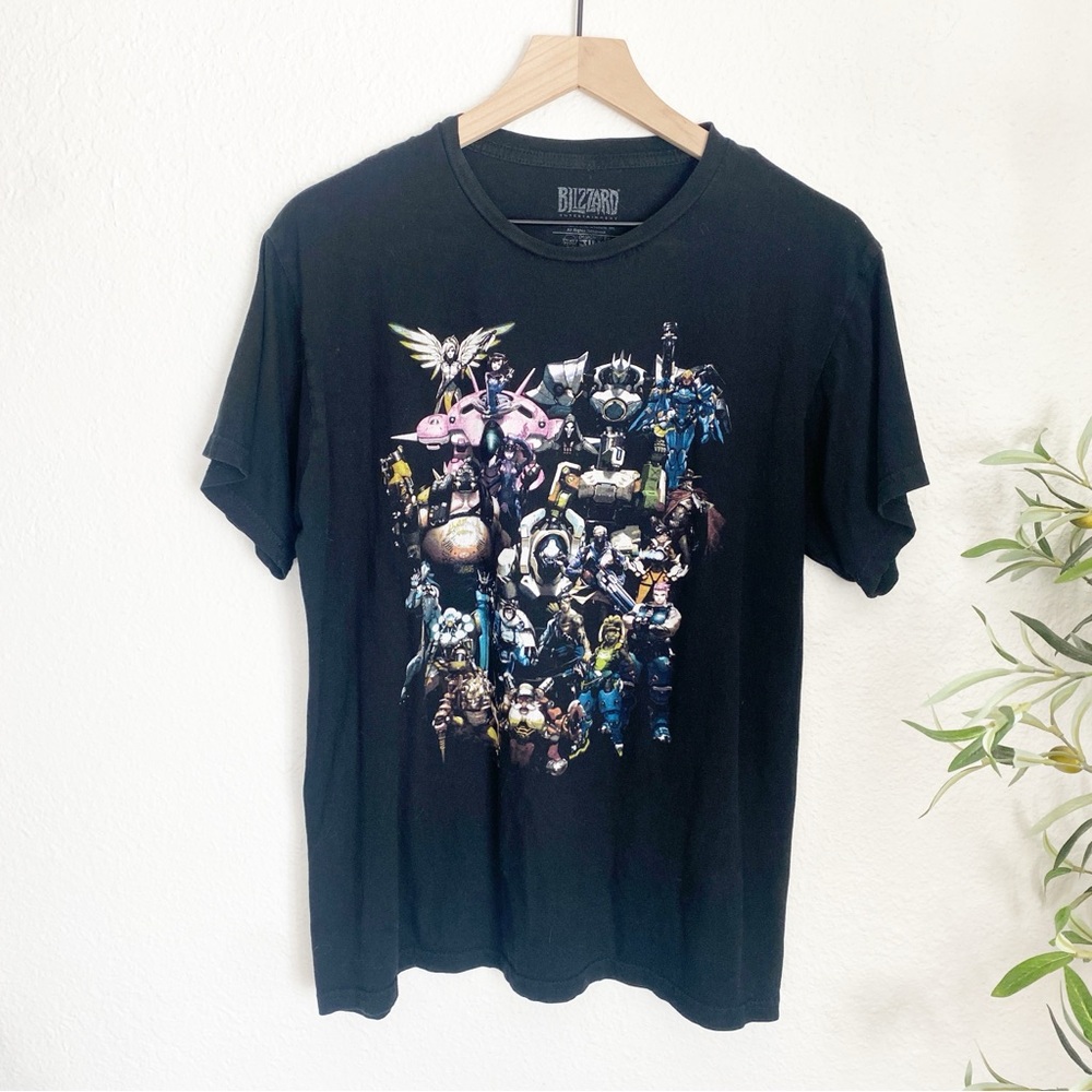 Blizzard Overwatch Original Heroes Black Unisex Medium
